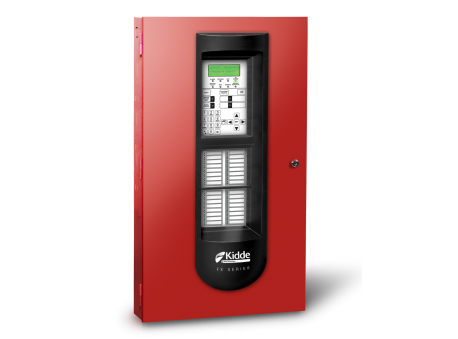 FACP FX-1000 Kidde 4 Lazos con 1 lazo de 250 Instalado Capacidad 1.000 dispositivos inteligentes.